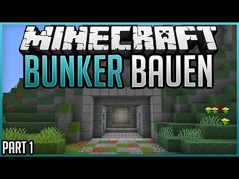 Bunker Bauen Tutorial (Part 1) ✨ Minecraft 1.14 ✨ErikOnHisPeriod