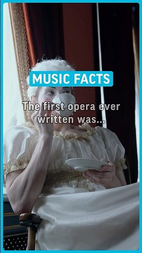 The first opera ever written was Jacopo Peri’s Dafne in 1597. #music #facts #opera