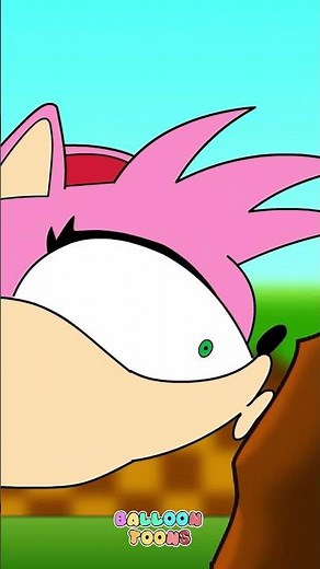 Amy Rose has a problem #balloontoons #animation #sonicthehedgehog