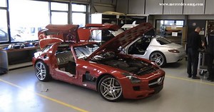 AMG Performance Studio Shows Off Mercedes SLS AMG Customization [Video]