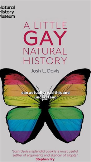 13K views · 82 reactions | "It is common, it is normal, and it’s an interesting field of research in its own right." Catch our full interview with Josh Davis from the Natural History Museum, London author of A Little Gay Natural History, plus an excerpt in the July issue of CURIOUS, at IFLscience.com/curious-magazine. Happy #Pride  | IFLScience | Facebook
