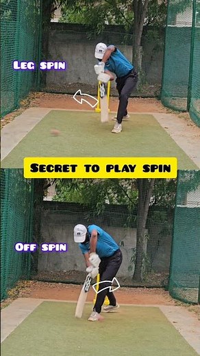 Play WITH the Spin – Dominate Off Spin & Leg Spin Easily!#thrivecricket #battingtips#cricket#batting