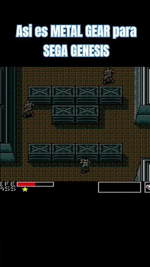 Metal Gear en SEGA Genesis!