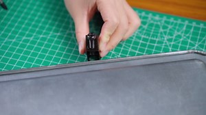 Tandefio 50 Pcs 1/4"-20 Spring Steel Beam Clamps Metal Beam Hangers Bolt on Clamp for Installation on Beams 1/4" and 3/8" Threaded Rod, S Hooks Bridle Ring for Pipe Cable Woodworking Tool (Black)