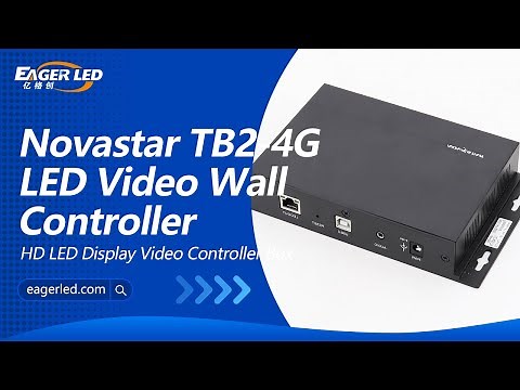 Novastar Video Processor for LED Display 丨Novastar TB2-4G HD LED Screen Display Video Controller Box