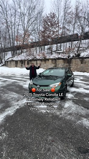 For Sale: 2015 Toyota Corolla LE Premium – $10,999 Looking for a reliable, fuel-efficient, and fully loaded sedan? This 2015 Toyota Corolla LE Premium has 143,000 miles, a clean title, and runs and drives amazing. It has just been serviced and is completely ready for its next owner. ✅ Price: $10,999 ✅ Mileage: 143,000 miles ✅ Engine: 1.8L 4-Cylinder ✅ Transmission: Automatic ✅ Fuel Type: Gasoline Features & Highlights: ✔ Exterior: Green ✔ Interior: Gray ✔ Condition: Very clean and well maintaine