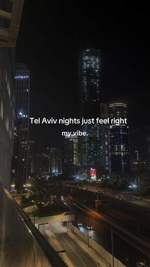 This city matches my frequency 🌃⚡🇮🇱