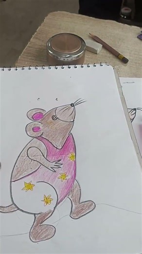 How to draw a mouse 🐭