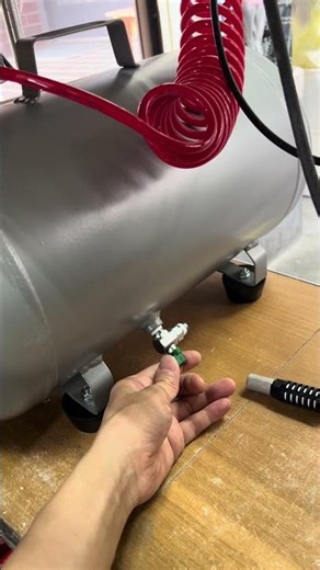 エアタンクのサイレンサーについて