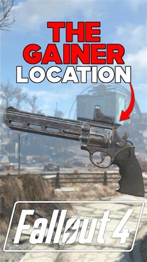THE GAINER SECRET LEGENDARY REVOLVER LOCATION IN FALLOUT 4