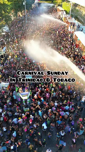 Carnival Sunday Celebration in Trinidad and Tobago