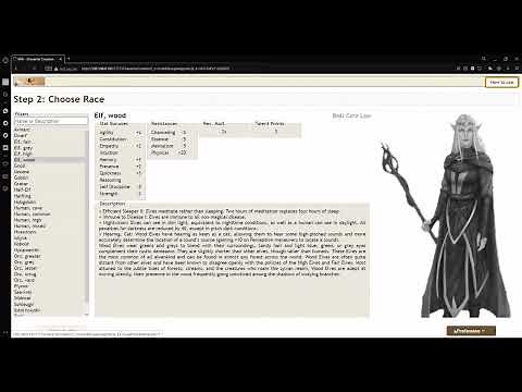 ERA for Rolemaster - RMU Character Creation