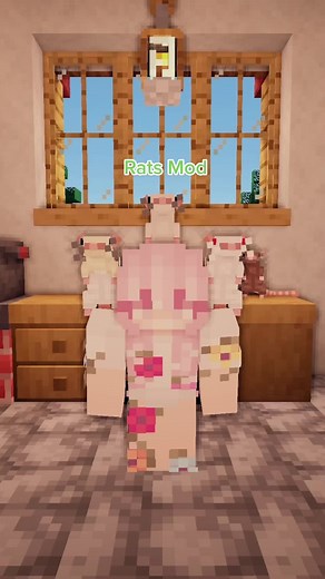 #minecraft #minecraftmods #moddedminecraft #minecraftrats #rats #mods #mcgamer #gamergirl #minecraftpets #minecraftpetshop #mcpets