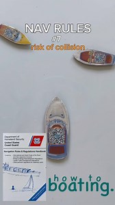 NAV RULE #7: risk of collision - Rule number seven talks about using every means necessary, of course, to assess the risk of collision (7a). Something it focuses on is the use of radar to spot other vessels and objects in the area that may be of risk (7b). You must not make assumptions based off scanty information especially given by equipment, so play it safe (7c). Those risk factors include if another vessel bearing does not change, meaning you are heading on a collision course, as well as if 