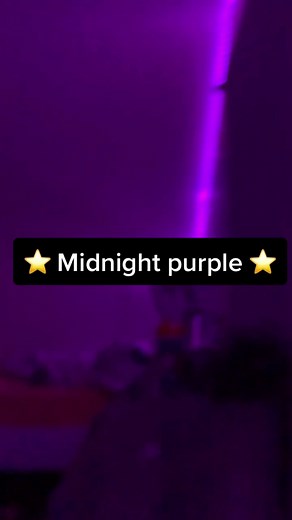 DIY Midnight Purple LED Lights Tutorial