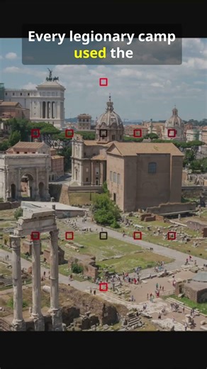 Rome’s Copy Paste Cities Explained #facts#history #shorts