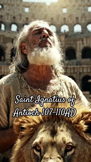 Saint Ignatius of Antioch Martyrdom in Rome #facts #history #christianity #ancientfaith #jesus #fyp