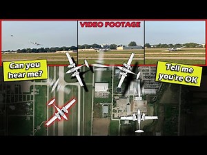 Video Footage + ATC Audio on Diamond DA-42 Accident at Oshkosh