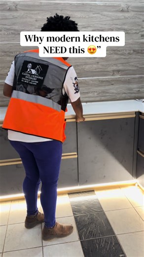 Smart corner storage | Magic Corner Bin installation here at Capital D Elegance #kenyantiktok🇰🇪 #modern #nairobi #fyp #kitchen