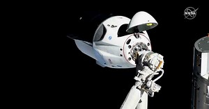 SpaceX's Crew Dragon capsule successfully docks with International Space Station