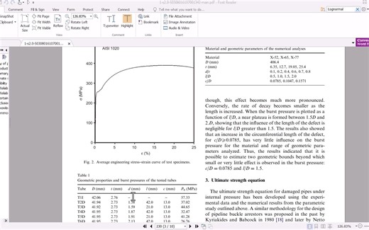 管道腐蚀失效，逐步概率编码 Failure of Pipelines subjected to corrosion, a step by step probab
