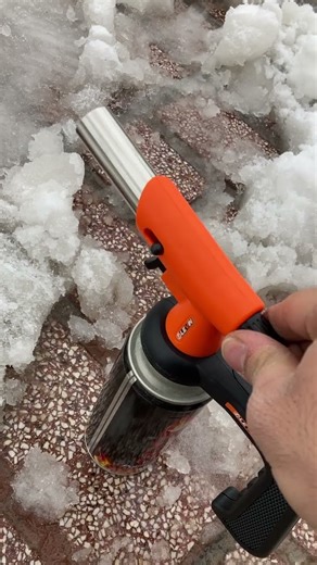 This Small Gas Torch Is Seriously Powerful 🔥. #gastorch #tools #satisfying