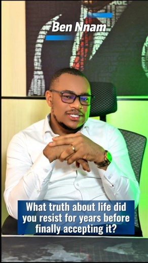19 reactions | The hardest truths are the ones we fight the longest. What lesson did life force you to accept. Some truths feel uncomfortable until they finally set you free. What truth changed you? Life will repeat the same lesson until you’re ready to accept it. What truth took you years to embrace? | BEN NNAM | Facebook