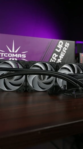 TCOMAS钛钽SJA080/A090/LA300 CPU一体式白色240 360水冷散热器 ARGB神光同步支持多平台英特尔AMD台式 A080 360白