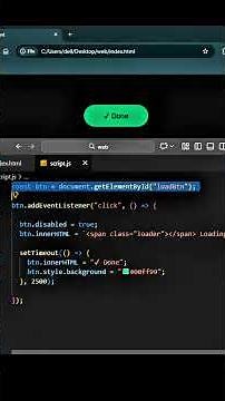 Make Any Button Feel PRO with This JS Trick 🔥 | Day 25/100 JS Mini Project