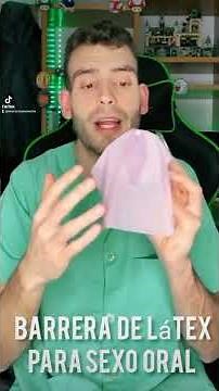 Barrera de látex para hacer el sexo oral 😱😱😱😱