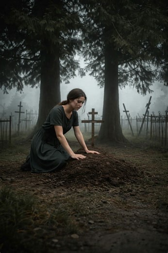 Every day, strange objects appeared on my husband’s grave, and one day I decided to follow to see who was leaving them — and what I discovered shocked me 😱😱😱 The mist descended each morning between the motionless pines, muffling the sounds of the world and wrapping the cemetery in a damp, silent veil. I knelt in front of my husband Laurent’s grave, my heart heavy but my face calm. The still-dark earth seemed to breathe under my fingers, as if something were still alive beneath the surface. In