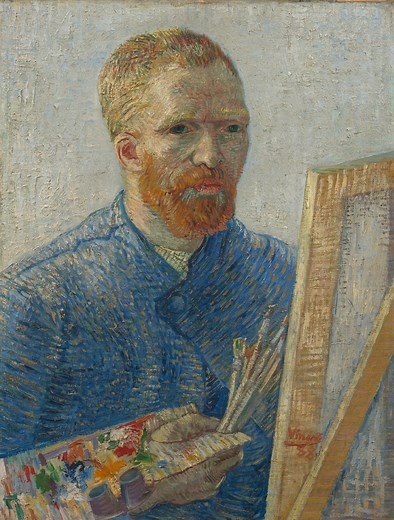 Vincent van Gogh - Self-Portrait as a Painter