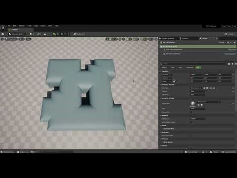 Unreal Engine "Wave Function Collapse 3D" - (Tutorial 5.1) Rooms Generation.