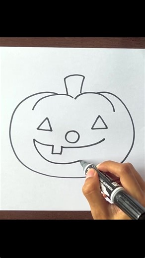 How to Draw Pumpkin 1 | Halloween | Easy funny drawings of cartoons #drawing #draw #cartoon #kids #kidsvideo #artkidsdraw #art #easy #easydrawing #drawingforkids #drawingfunny #drawstepbystep #halloween #halloweenday #pumpkin #วาดรูป #วาดฟักทอง #ฟักทองฮาโลวีน #ฮาโลวีน #การ์ตูน #วาดรูปง่ายๆ #วาดรูปน่ารัก #สอนวาดรูป #สอนเด็กวาดรูป