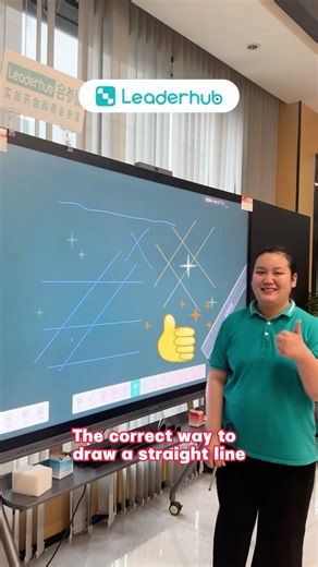 Have you learned it? leaderhub smartboard is suitable for teaching scenarios #smartboard