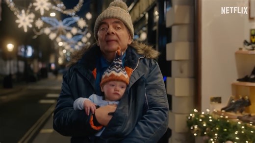 It’s beginning to look a lot like…chaos! Rowan Atkinson stars in MAN VS BABY, 11 December only on Netflix. 🎬 https://movief.one/man-vs-baby | Moviefone
