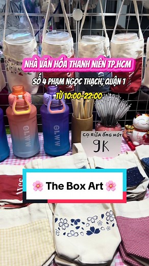 The Box Art: Chợ Nghệ Thuật Cuối Tuần Tại TP.HCM