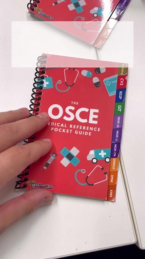 👆Ace your OSCE’s with my Pocket Guide! Free worldwide shipping 📕🌎 Featuring the highest yield info you need for your OSCE exams including step by steps for each examination, diagnostic charts, investigations & more… all fitting in your pocket 🏥🤩 #fyp #osce #medschool #medstudent #medicalschool #medicalstudent