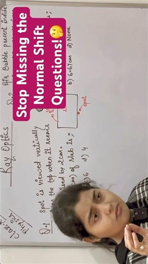 Glass Slab vs. Reality: What is Normal Shift? #shortvideo #shorts #youtubeshorts #ytshorts #viral