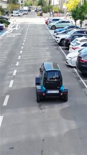 Transformable Mini EV 🤯 #ev #electric #cars