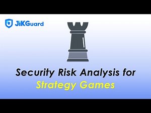 Security Risk Analysis for Strategy Games
