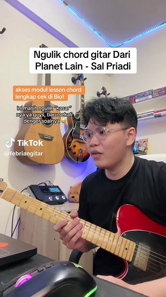Ngulik Chord Gitar Sal Priadi dari Planet Lain