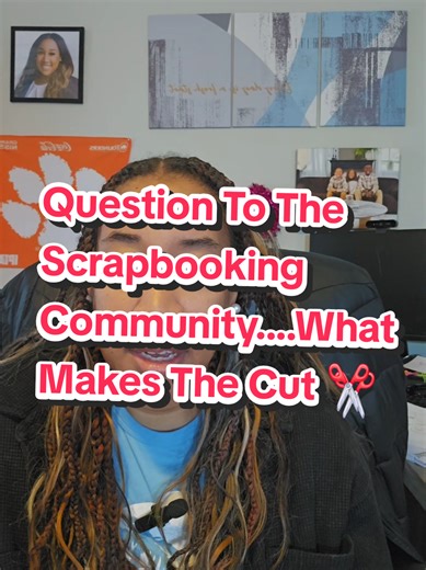Question to ALL who Scrapbook...What makes the cut for you?! How do you go about deciding whether or not you want to Scrapbook it?! Im curious 😊 #scrapbooking #scrapbook #scrapbookingideas #fyp #scrapbooklayout