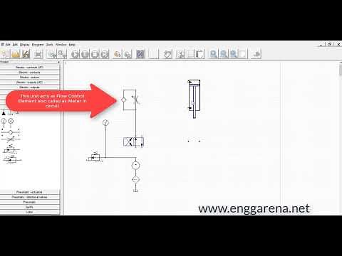 Hydraulic Press Circuit Diagram and Simulation | Hydraulic Press Tutorial