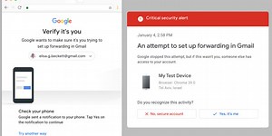 Gmail will lock important settings behind a pop-up 2FA challenge