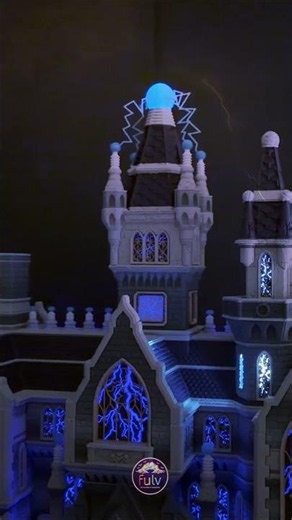 3D Printed Dr Frankenstein Lab, for a perfect Halloween display #halloween #3dprinting