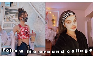 【Ellie Thumann】大学生活记录 高效率日常vlog｜PRODUCTIVE College Day in My Life