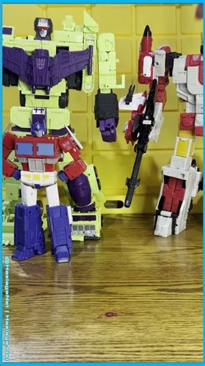 Transformers Studio Series The '86 Movie Constructicon Combiner Devastator #Shorts | IAmMooseFTW