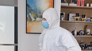 Watch Disposable Waterproof White Microporous Coveralls with Hood on Amazon Live