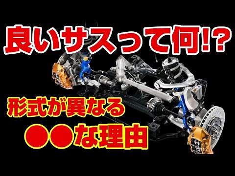 [Must see] Why are there so many different types of suspension? Explaining the differences in str...